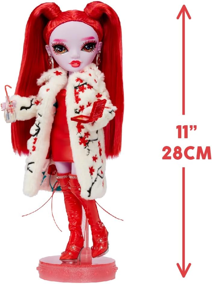 Rainbow High Shadow High Series 3 - Rosie - Boneca fashion vermelha ...