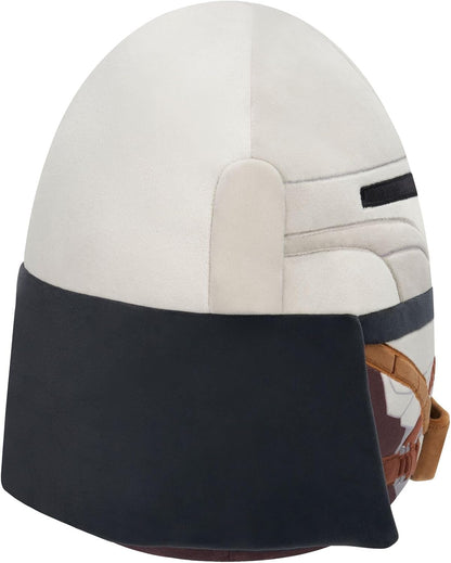 Squishmallows Pelúcias Originais Star Wars: Mandalorian (30 cm) + Grogu (9 cm) | Conjunto com 2, para maiores de 3 anos