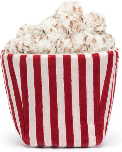 Jellycat Decoração de pelúcia colecionável Amuseable Popcorn