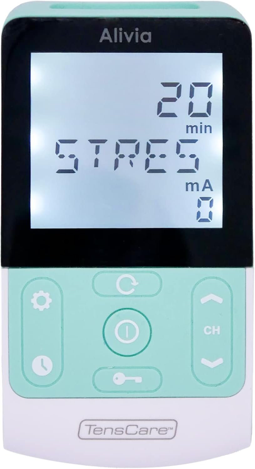 TensCare Alivia – 5 programas EMS e TENS para fortalecer o assoalho pélvico e ajudar com a incontinência. Alívio da dor menstrual e endometriose