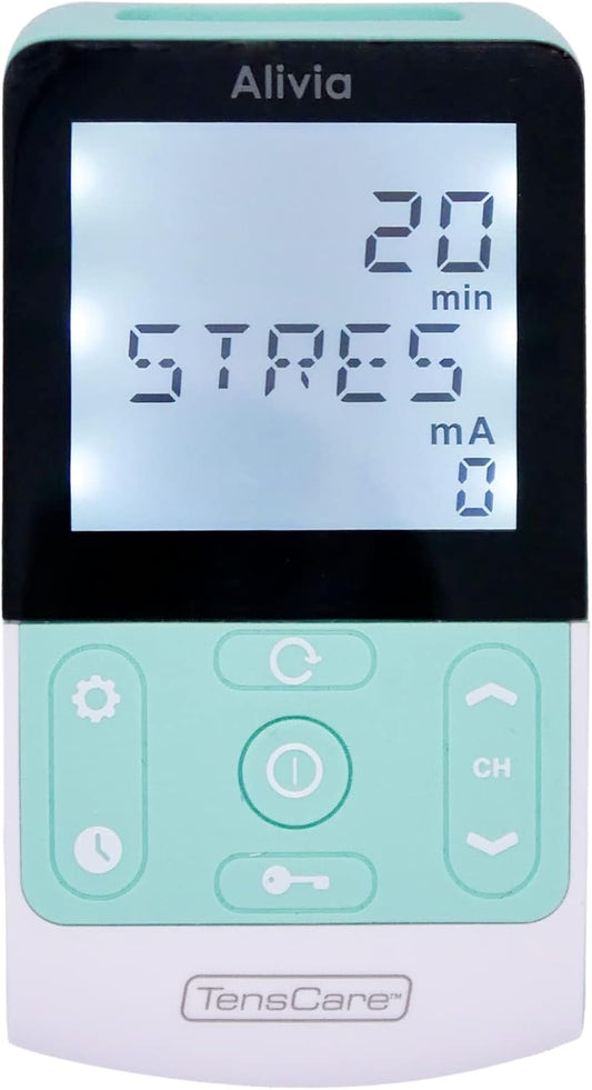 TensCare Alivia – 5 programas EMS e TENS para fortalecer o assoalho pélvico e ajudar com a incontinência. Alívio da dor menstrual e endometriose