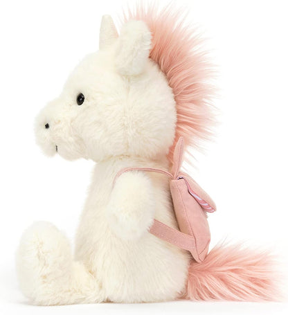 Jellycat Mochila Unicórnio Pelúcia Colecionável Decoração