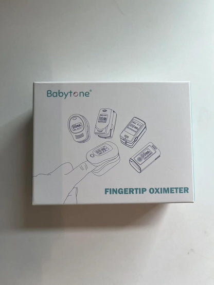 Monitor de oxigênio para bebês, oxímetro de pulso infantil com ponta do dedo que monitora SPO2 e frequência de pulso de adultos e crianças, monitor de O2 para os pés de crianças com lembrete de áudio, aplicativo gratuito e relatório para PC