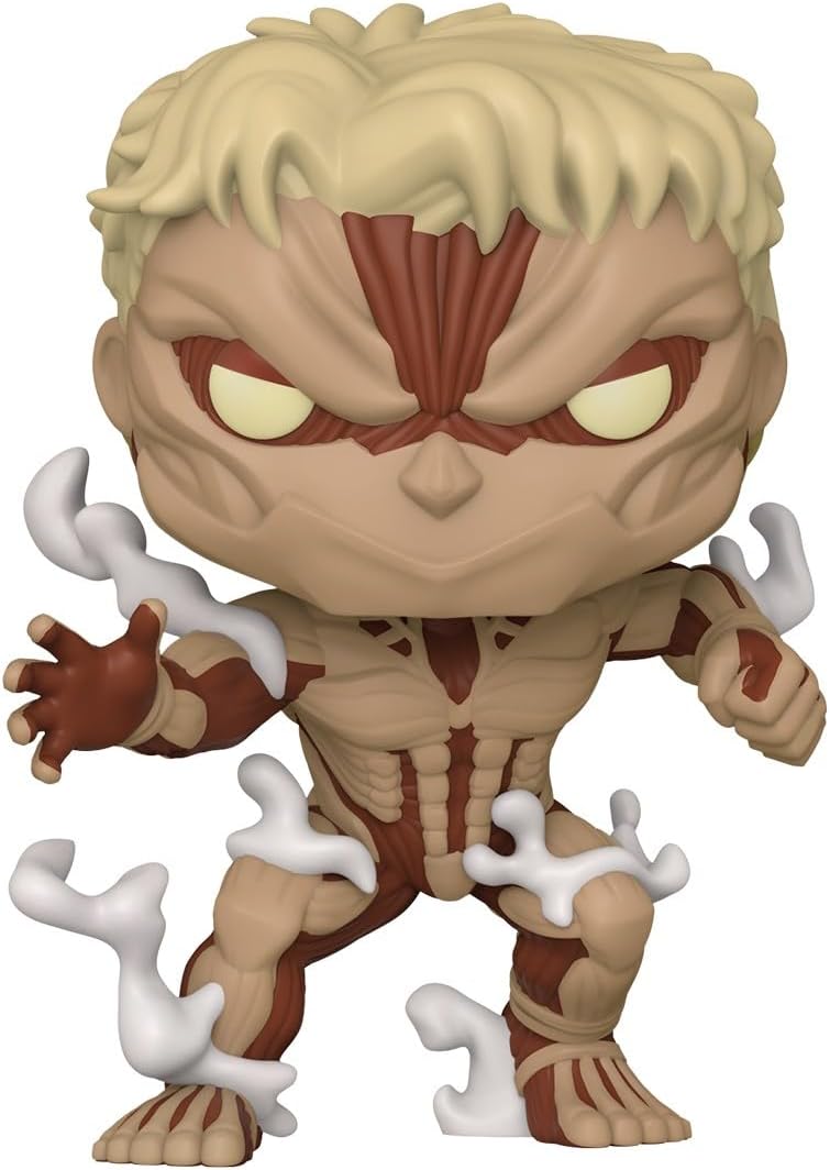 Funko Pop! Jumbo: Ataque dos Titãs - Titã Blindado - Figura de Vinil Colecionável - Ideia de Presente - Produto Oficial - Brinquedos para Crianças e Adultos - Fãs de Anime - Figura para Colecionadores e Exibição
