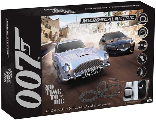 Scalextric Scalextric G1161 James Bond No Time To Die Micro Running Set con batería - Analógico