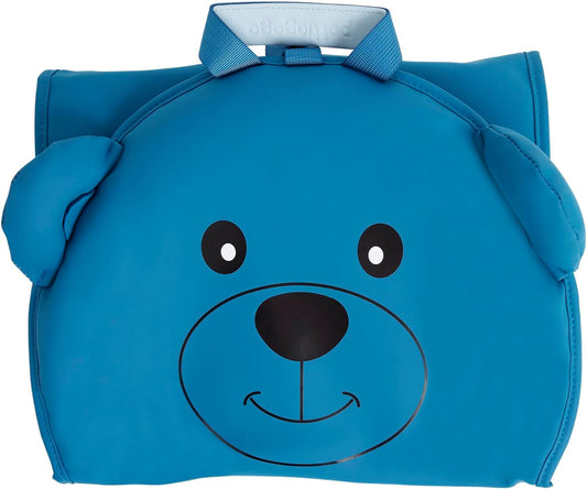 Pottiagogo | Mesa para cambiar pañales | Diseño anti-retorcimiento | Premiado | Bolso cambiador de viaje para niños con forma de osito de peluche que se despliega formando una alfombra | Portátil y ligero | Esencial para los recién nacidos