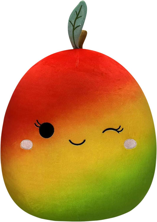 Squishmallows Ximena the Winking Mango, 16 pulgadas, agrega Ximena a tu escuadrón, peluche ultra suave, peluche oficial Kellytoy