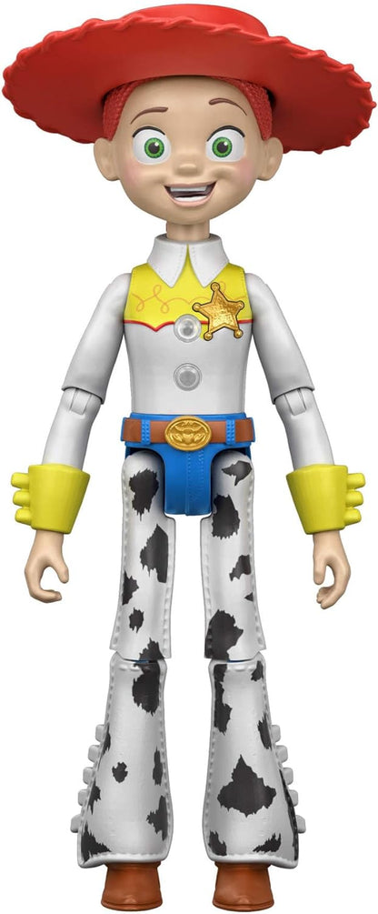 Mattel Disney e Pixar Toy Story 5 Figuras Interativas Falantes, Escala de 7 Polegadas, Frases do Filme e Interagem com Outros na Fila, Personagens Variados, JKV27