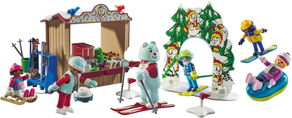 Playmobil 71453 My Life: Ski World Promo Pack, brinquedos para presentes e dramatizações divertidas e imaginativas, conjuntos de jogos adequados para crianças a partir de 4 anos