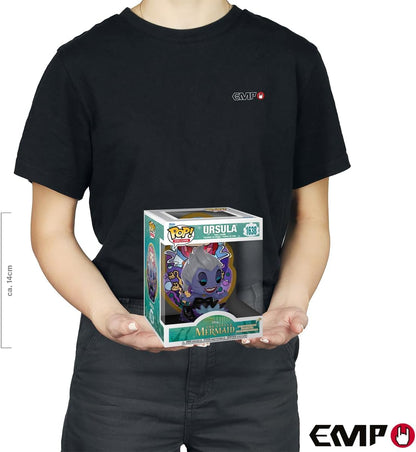 Funko Pop! Deluxe: Pequena Sereia - Úrsula - (Vidro) - Figura de vinil colecionável - Ideia para presente - Produtos oficiais - Brinquedos para crianças e adultos - Fãs de terror - Figura modelo para colecionadores e exposição