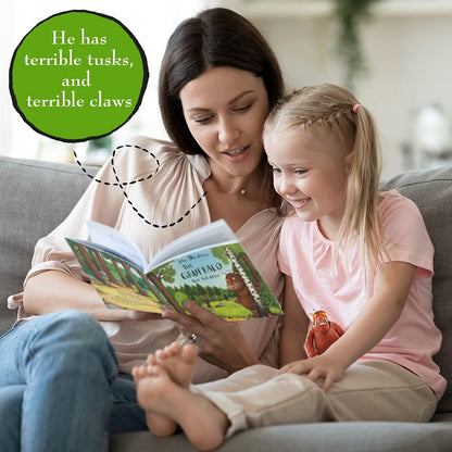 WOW! STUFF: Boneco de Ação Colecionável do Gruffalo Falante | Personagem Articulado Brincando com Sons e Frases | Brinquedos e Presentes Oficiais da Julia Donaldson e Axel Scheffler Books and Films