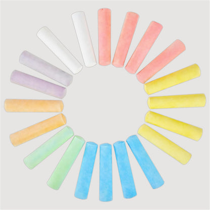 Galt Giz gigante 20 - Giz de calçada extra grande para crianças - Cores vibrantes e brilhantes - Lavável