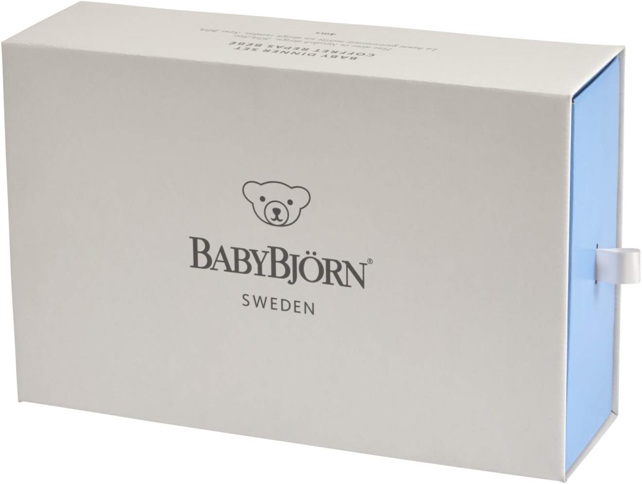 BabyBjörn Conjunto de jantar para bebê, 5 peças, rosa claro