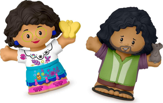 Fisher-Price Conjunto de bonecos Disney Encanto para crianças pequenas da 7 personagens para crianças em idade pré-escolar com mais de 18 meses