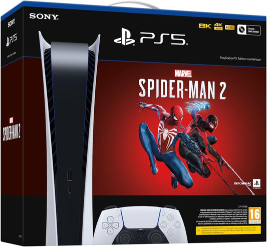 PlayStation Console Sony 5 Edição Digital Edição limitada Marvel’s Spider-Man 2