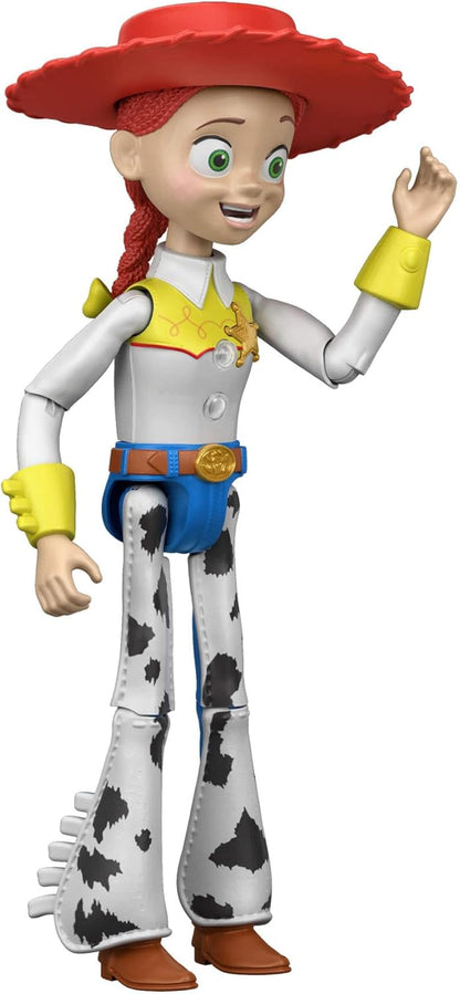 Mattel Disney e Pixar Toy Story 5 Figuras Interativas Falantes, Escala de 7 Polegadas, Frases do Filme e Interagem com Outros na Fila, Personagens Variados, JKV27