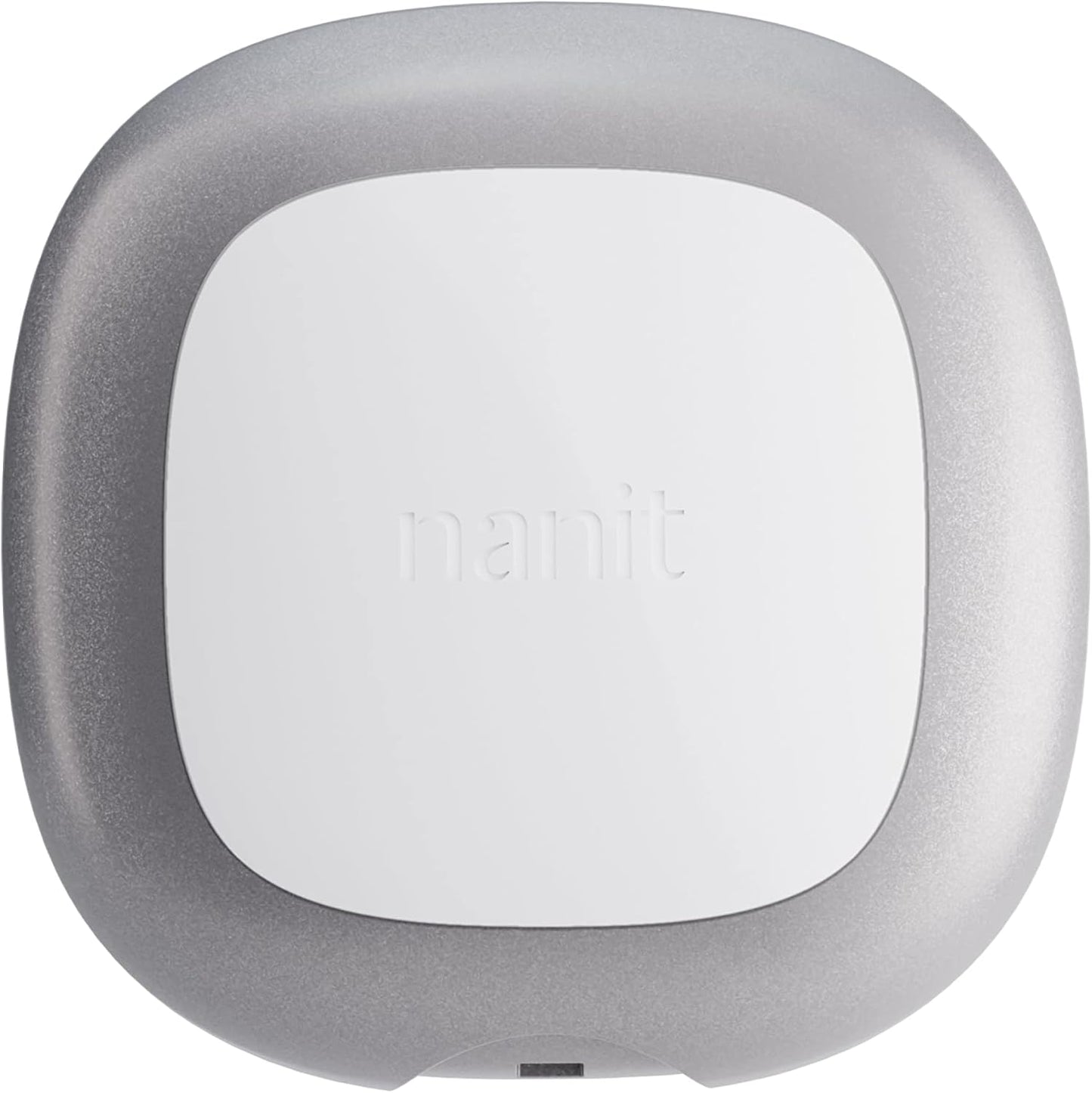 Nanit Pro Smart Baby Monitor & Wall Mount Silver Moon – Câmera de vídeo Wi-Fi segura 1080p, rastreador de movimento e sono sem sensores, áudio bidirecional, alertas de som e movimento, visão noturna.
