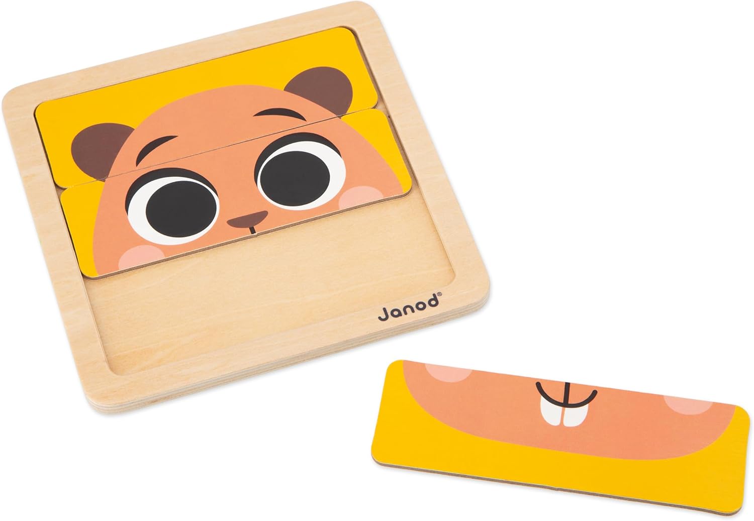 Janod - Caixa de jogos para bebês - 36 meses +, brinquedos infantis de