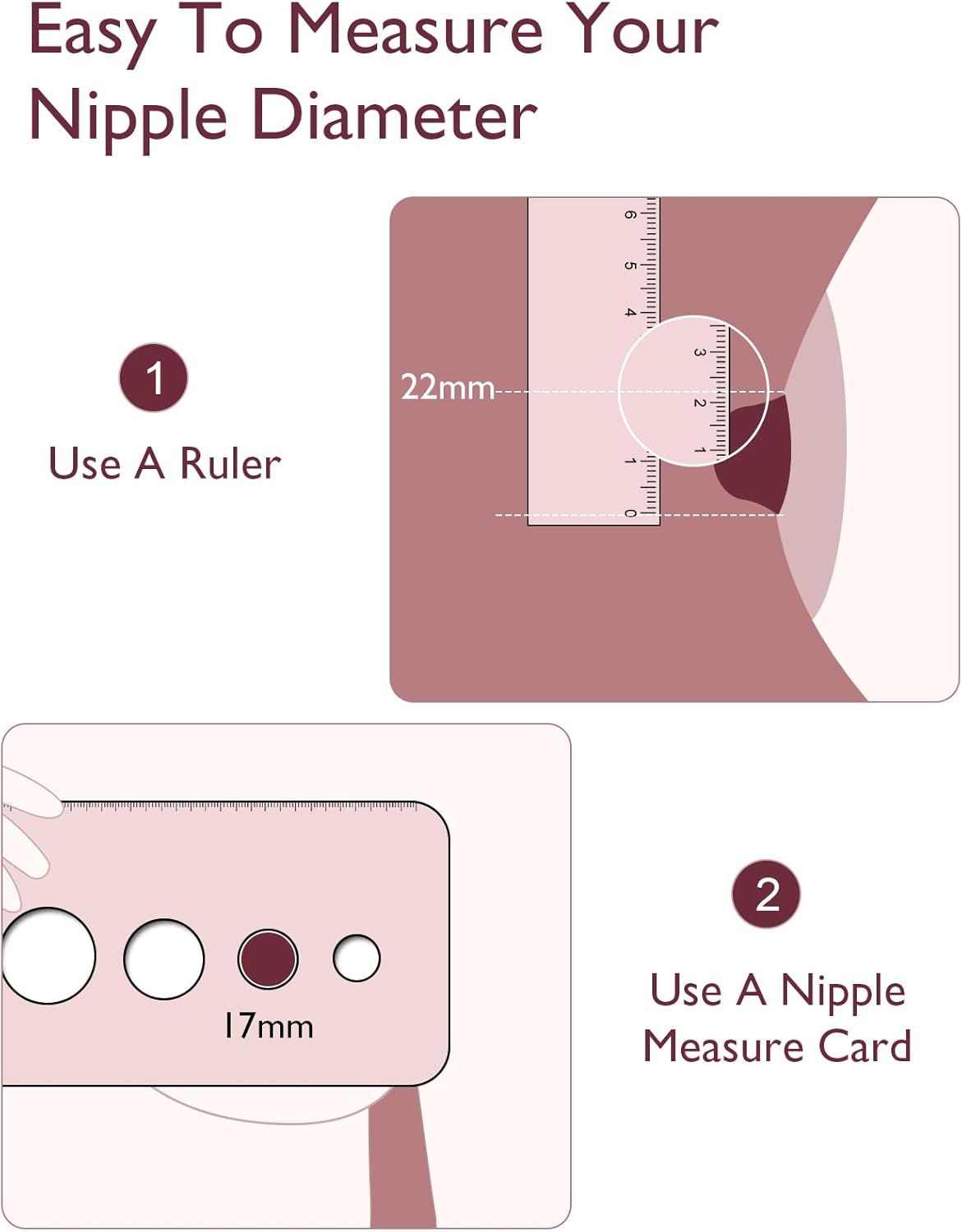 Momcozy Válvulas Duckbill somente para Momcozy V1/V2. Acessórios de substituição para bomba tira leite Momcozy V1/V2 original, pacote com 2