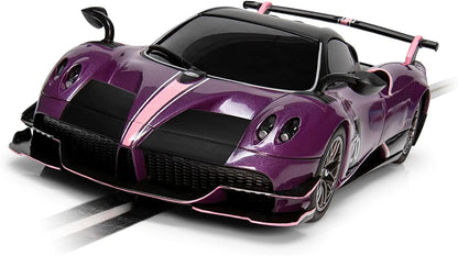 Scalextric C4248 Pagani Huayra Roadster BC Drago Viola Edition, Púrpura