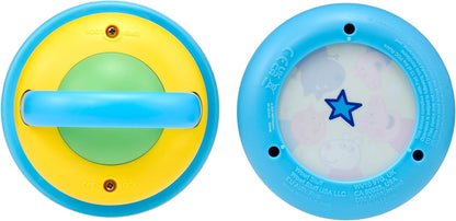 WOW! STUFF Light Revealers Peppa Pig Night Light - Lanterna com Cena Mágica 360° e Desligamento Automático - Luminária Portátil para Quarto Infantil com Alimentação USB ou Pilhas - Brinquedo Oficial da Peppa Pig