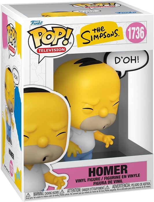 Funko Pop! Sayings: Os Simpsons - Homer Simpson - Figura de vinil colecionável - Ideia para presente - Produtos oficiais - Brinquedos para crianças e adultos - Fãs de TV - Figura modelo para colecionadores e exposição
