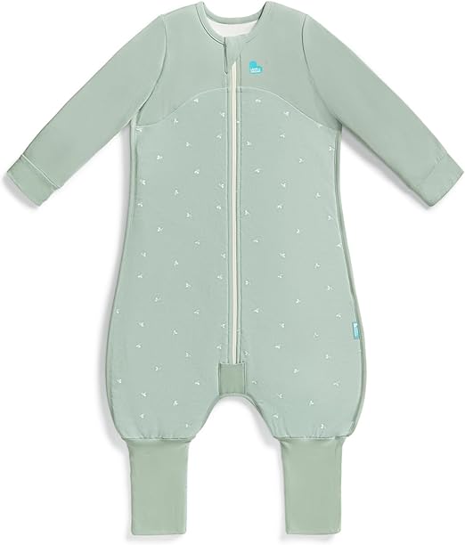 Love To Dream™ Macacão de dormir com pernas | Manga comprida, cobertor vestível leve | 1,5 Tog Ideal para uso durante todo o ano (18–22 °C) | Algodão lavável à máquina e zíper duplo