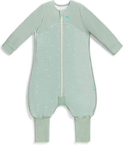 Love To Dream™ Macacão de dormir com pernas | Manga comprida, cobertor vestível leve | 1,5 Tog Ideal para uso durante todo o ano (18–22 °C) | Algodão lavável à máquina e zíper duplo