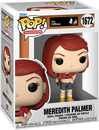 Funko Pop! Television: The Office S9 - Meredith - Figura de vinil colecionável - Ideia para presente - Produtos oficiais - Brinquedos para crianças e adultos - Fãs de TV - Figura modelo para colecionadores e exposição
