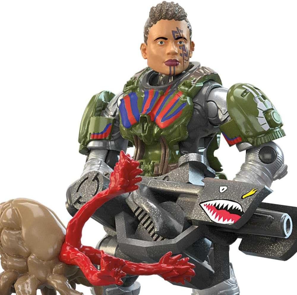 MEGA Brinquedo de Montar Halo Green Hero – Coleção Hero para Crianças a Partir de 8 Anos