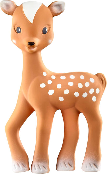 Sophie la Girafe® - Conjunto de Presente FanFan com Mordedor e Almofada de Natal em Formato de Cervo