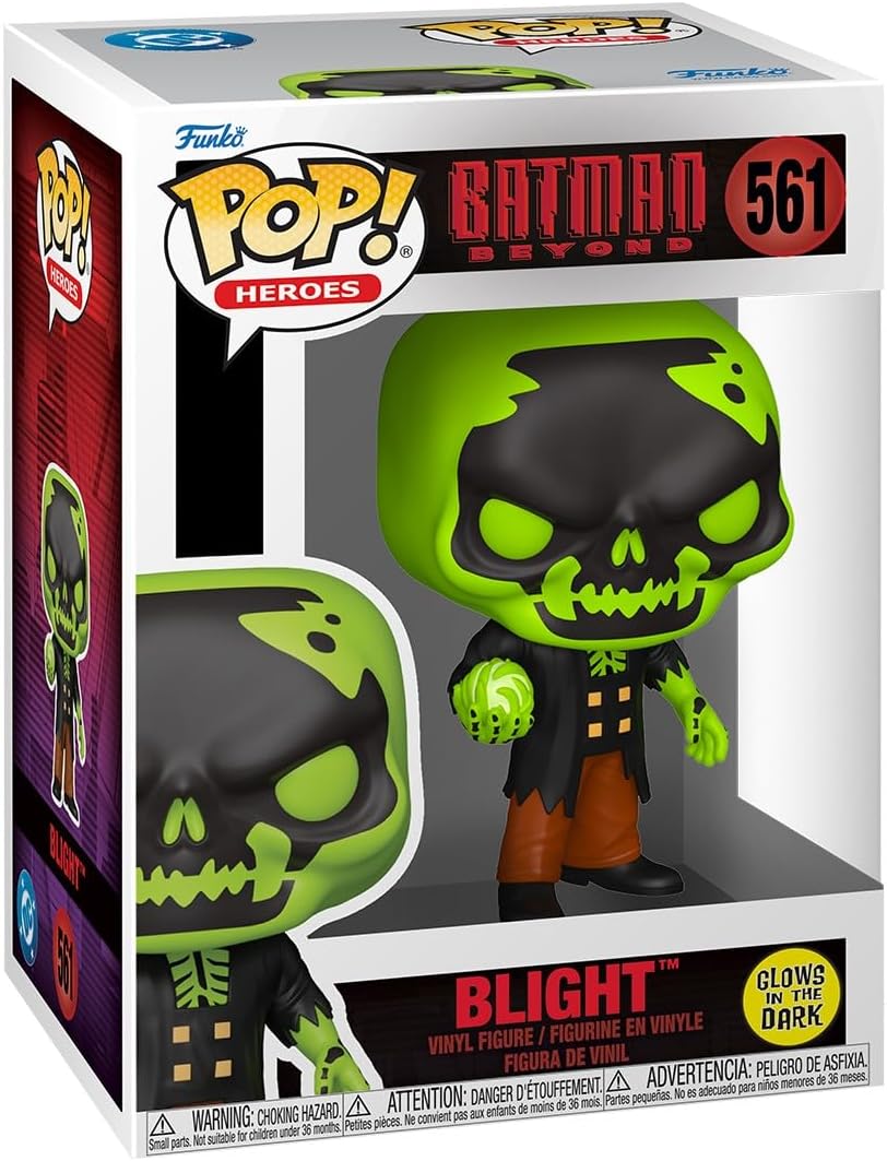 Funko Pop! Plus: Batman do Futuro - Blight - DC Comics - Figura de vinil colecionável - Ideia para presente - Produtos oficiais - Brinquedos para crianças e adultos - Fãs de quadrinhos - Figura modelo para colecionadores e exposição