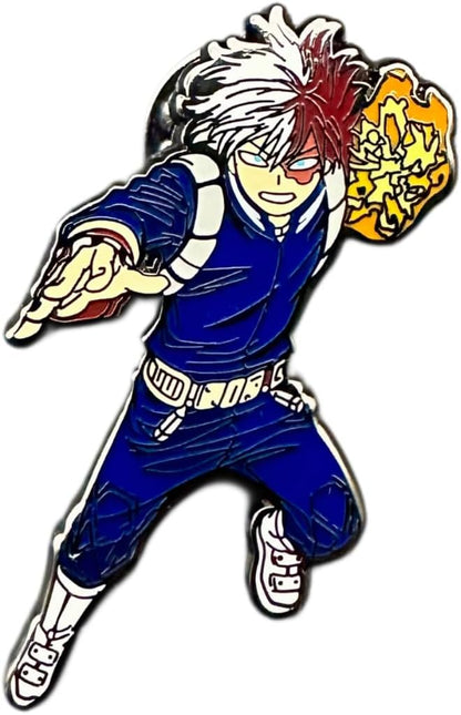 Loungefly - My Hero Academia (MHA) - Broche de esmalte - Compra às cegas - 1 de 6 para colecionar - Os estilos variam - My Hero Academia - Caixa surpresa de broches de esmalte - Broche fofo e colecionável - para mochilas e bolsas