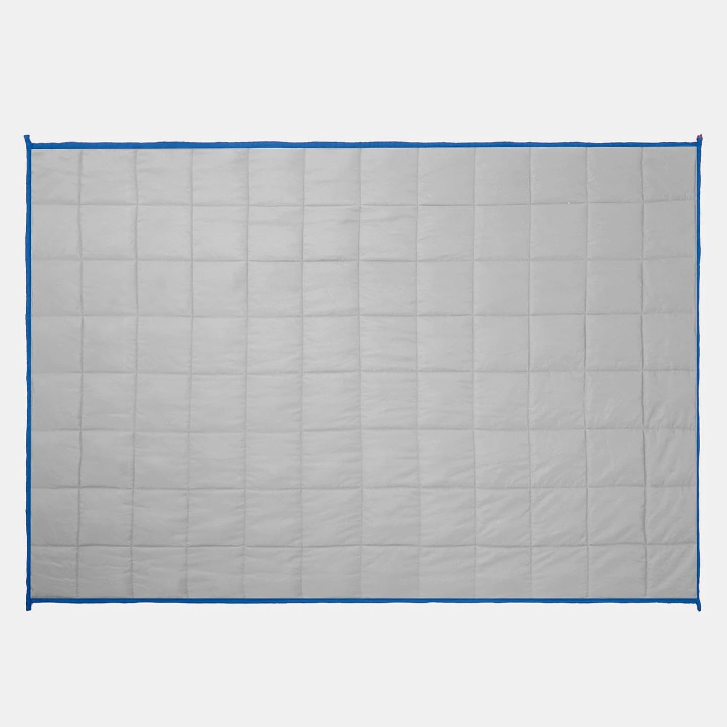Cobertor pesado OHS de 3 kg para homens e mulheres, cobertor reversível de microfibra calmante para terapia do sono, alívio da ansiedade, cobertor pesado pesado, azul/cinza - 150 x 100 cm (aviso: adequado apenas para maiores de 3 anos)