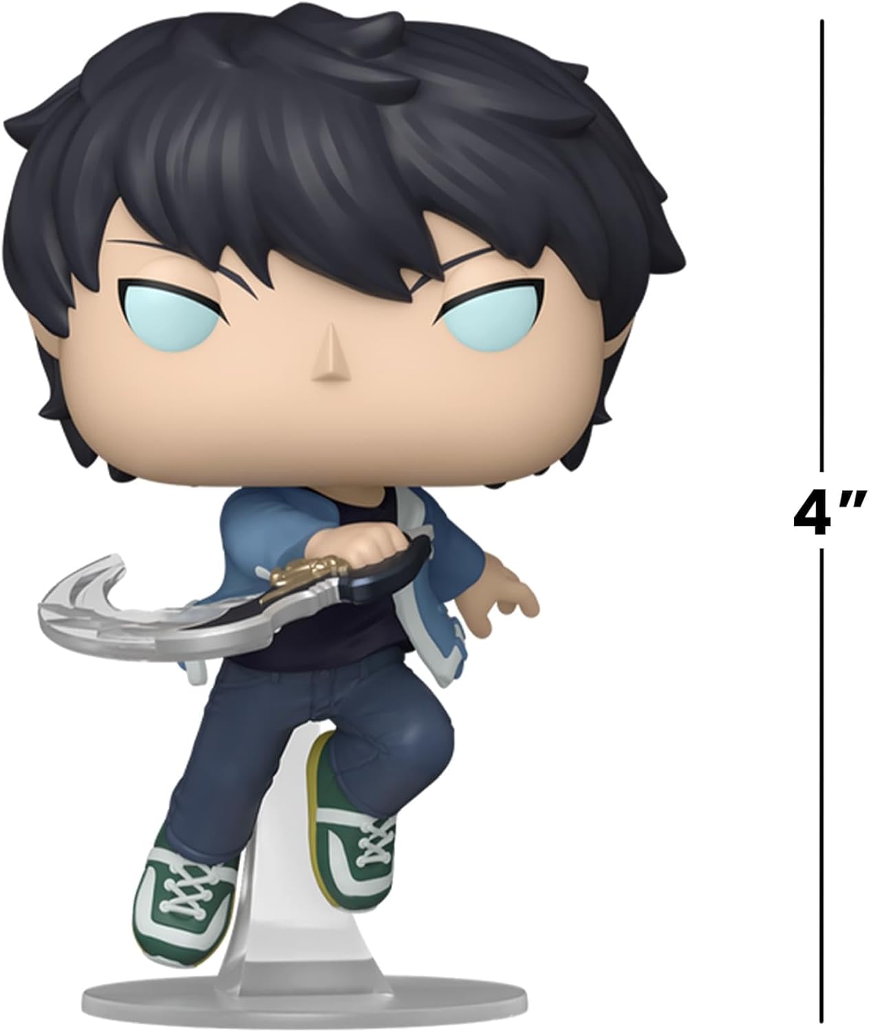 Funko Pop! Animation: Solo Leveling - Sung Jinwoo - Chances de 1/6 para a variante rara de Chase - Figura de vinil colecionável - Ideia para presente - Produtos oficiais - Brinquedos para crianças e adultos - Fãs de anime