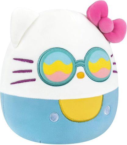 Squishmallows Pelúcia Original Sanrio de 8 Polegadas "Seize the Moment" Hello Kitty – Pelúcia Oficial Jazwares