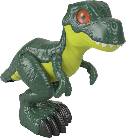 Fisher-Price Brinquedo de dinossauro Jurassic World, T. rex XL, figura articulada para brincadeiras de faz de conta em idade pré-escolar (3+ anos), GWP06