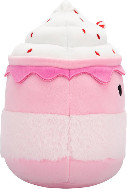 Squishmallows Original 7,5 polegadas Ethel the Pink Candy Cane Chocolate Quente