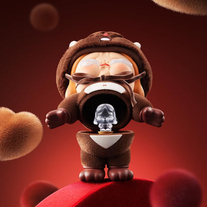 POP MART Boneco CRYBABY BE MINE 1 caixa de 2,5 polegadas, personagem articulado, design premium, presentes para mulheres, brinquedo colecionável favorito dos fãs, boneco de ação