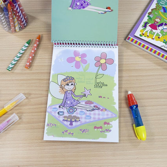 Galt Toys, Water Magic - Fadas, Livros de colorir para crianças a partir de 3 anos