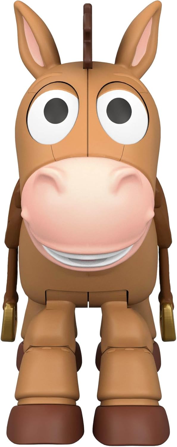 Mattel Disney e Pixar Toy Story 5 – Boneco Bullseye (Bala no Alvo) "Lil' Partner" | Figura articulada de aprox. 19 cm (7,4 pol.), posições de brincadeira ativadas por toque, com efeitos sonoros – JKV48