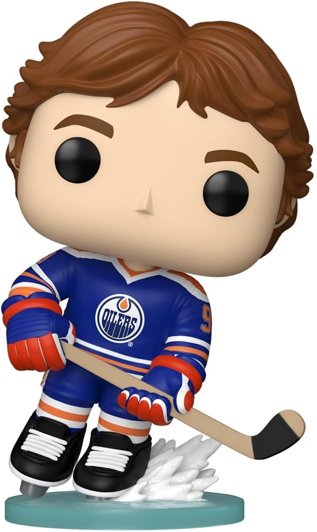 Funko Pop! NHL: Legends - Wayne Gretzky - (Novato) - Figura de Vinil Colecionável - Ideia de Presente - Produto Oficial - Brinquedos para Crianças e Adultos - Fãs de Esportes - Figura para Colecionadores e Exibição