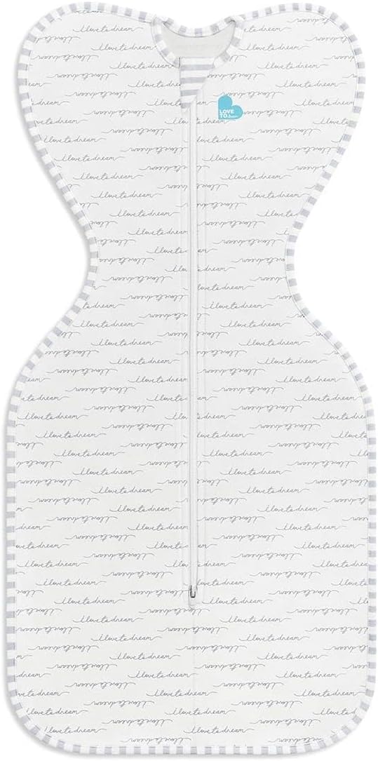 Love To Dream™ Swaddle UP™, Tamanho Pequeno (3,5–6 kg) – Sonhador | Ajuste perfeito, promove uma rotina de sono saudável | 1.0 Tog Ideal para primavera e verão (20–24 °C) | Algodão lavável à máquina com zíper duplo