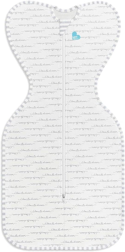 Love To Dream™ Swaddle UP™, Tamanho Pequeno (3,5–6 kg) – Sonhador | Ajuste perfeito, promove uma rotina de sono saudável | 1.0 Tog Ideal para primavera e verão (20–24 °C) | Algodão lavável à máquina com zíper duplo