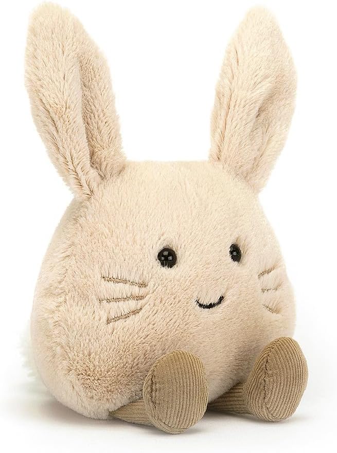 Jellycat Decoração de pelúcia colecionável Small Amuseabean Bunny