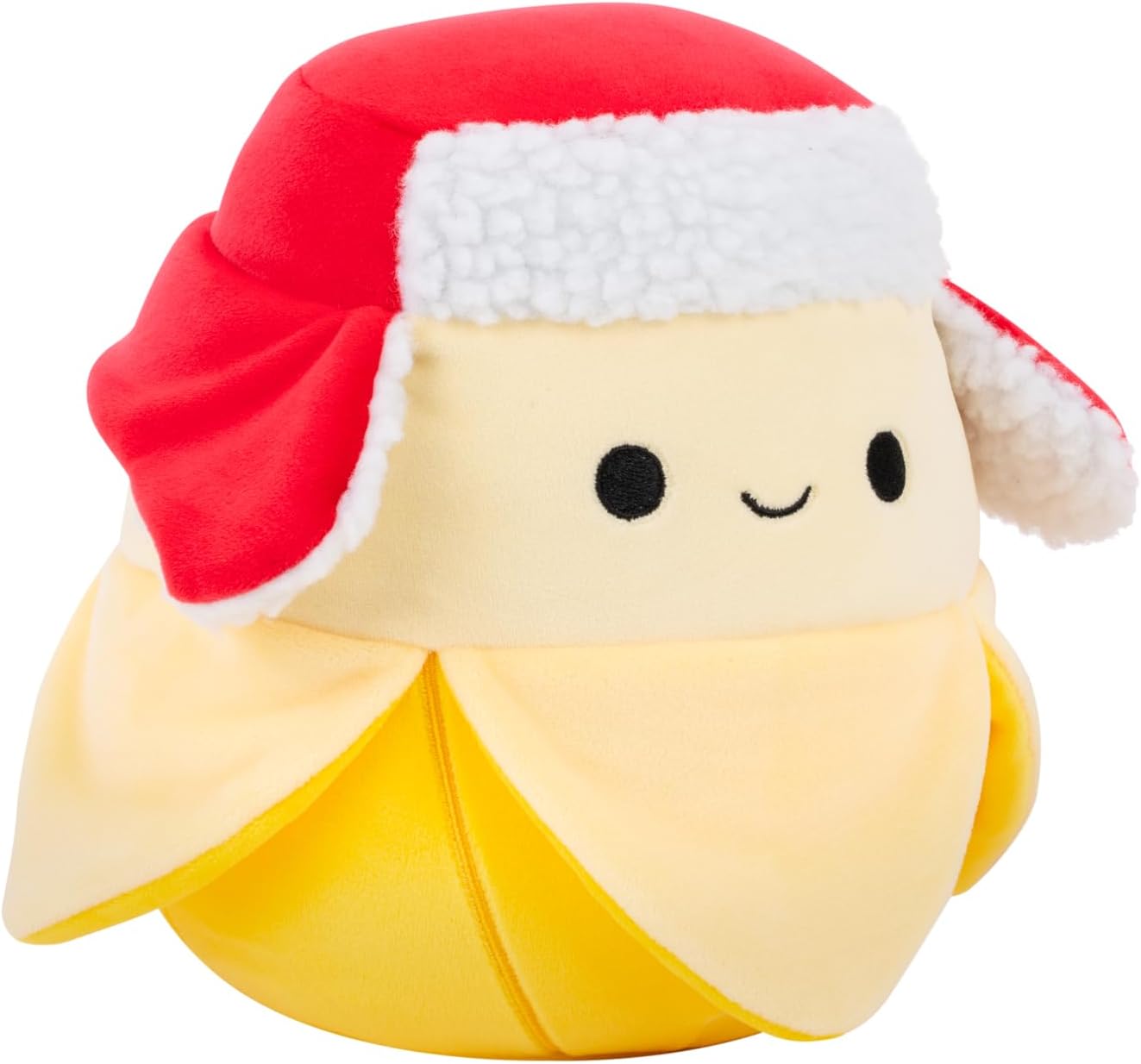 Squishmallows Original Junie, a Banana Amarela de Pelúcia de Natal, 19 cm | Brinquedo de Pelúcia Colecionável e Fofo, Brinquedo Macio para Crianças, Ursinho de Pelúcia Ideal para Meninas e Meninos