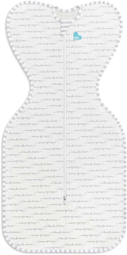 Love To Dream™ Swaddle UP™, Tamanho Pequeno (3,5–6 kg) – Sonhador | Ajuste perfeito, promove uma rotina de sono saudável | 1.0 Tog Ideal para primavera e verão (20–24 °C) | Algodão lavável à máquina com zíper duplo