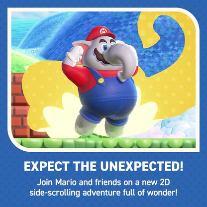 Nintendo Switch - Modelo OLED (branco) + Super Mario Bros. Wonder Switch pré-instalado online Código de resgate de assinatura de 12 meses