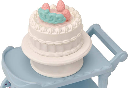 Sylvanian Families Conjunto de brincadeiras Party Time - Tuxedo Cat Girl - conjunto de brincadeiras para casa de bonecas 5646