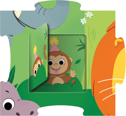 Galt, Quem Está Se Escondendo? Quebra-cabeça - Jungle Jamboree, Quebra-cabeças para Crianças, Quebra-cabeça de 20 peças, Idades 2 Anos ou Mais